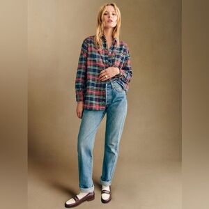 Women’s Sezan Flannel Plaid Shirt
